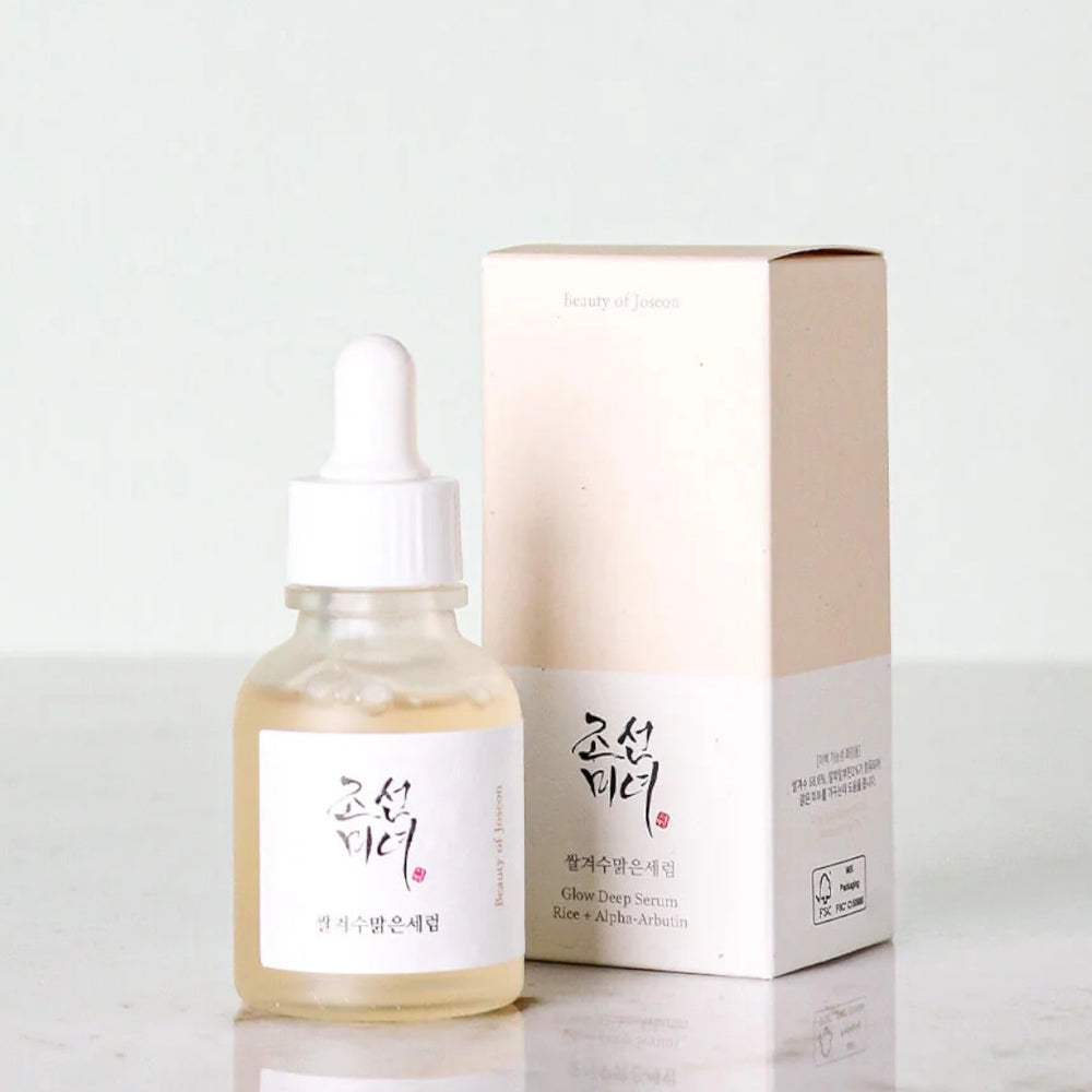 BEAUTY OF JOSEON SÉRUM ÉCLAT PROFOND teint radieux et uniforme riz + Alpha Arbutine 30 ml