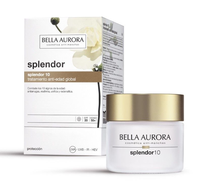 BELLA AURORA SPLENDOR 10 soin anti-âge SPF20 50 ml