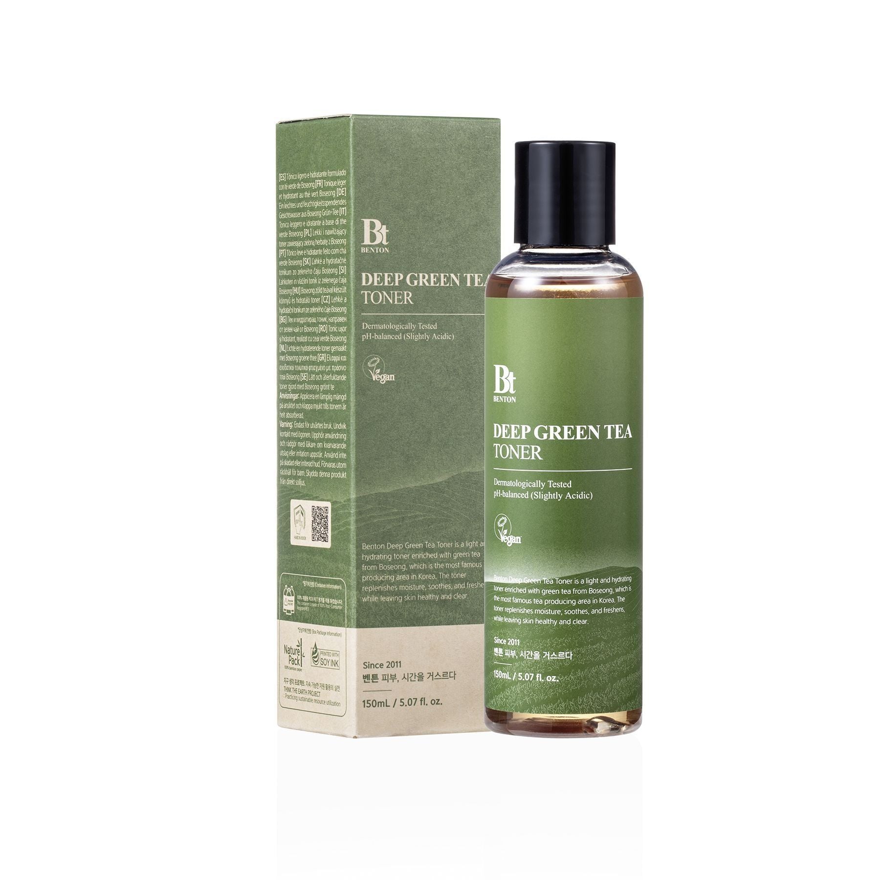 BENTON DEEP GREEN TEA tonique 150 ml