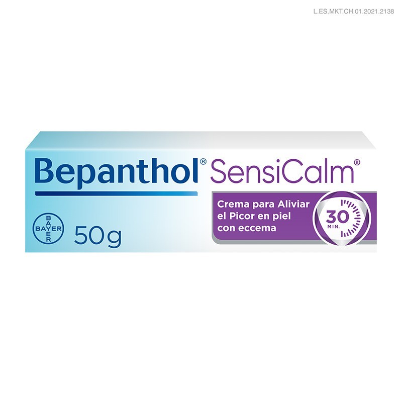 BEPANTHOL SENSICALM crema para aliviar el picor en la piel con eccema 50 gr