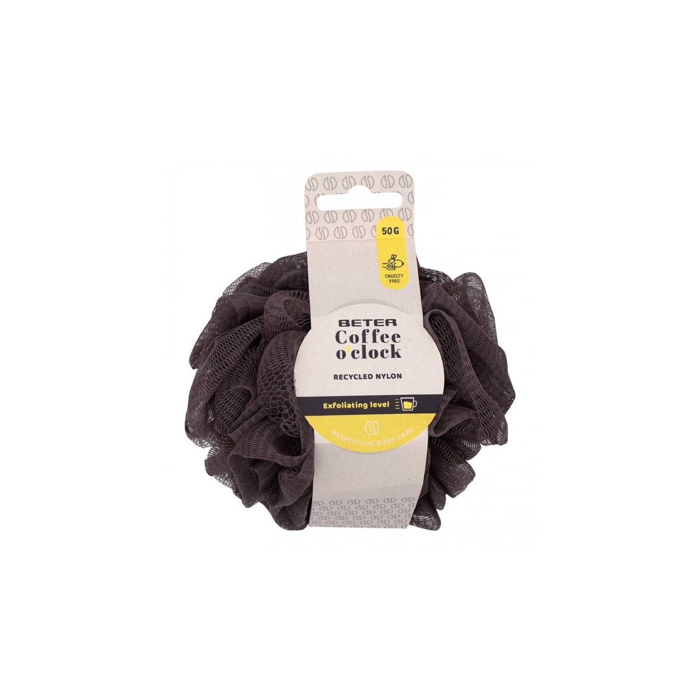 BETER Bath sponge mesh peeling 1 pc