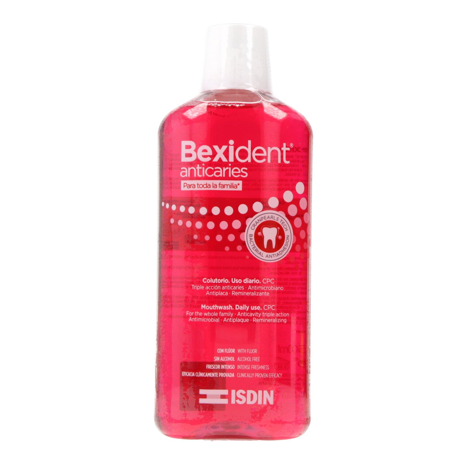 ISDIN BEXIDENT ANTICARIES bain de bouche 500 ml
