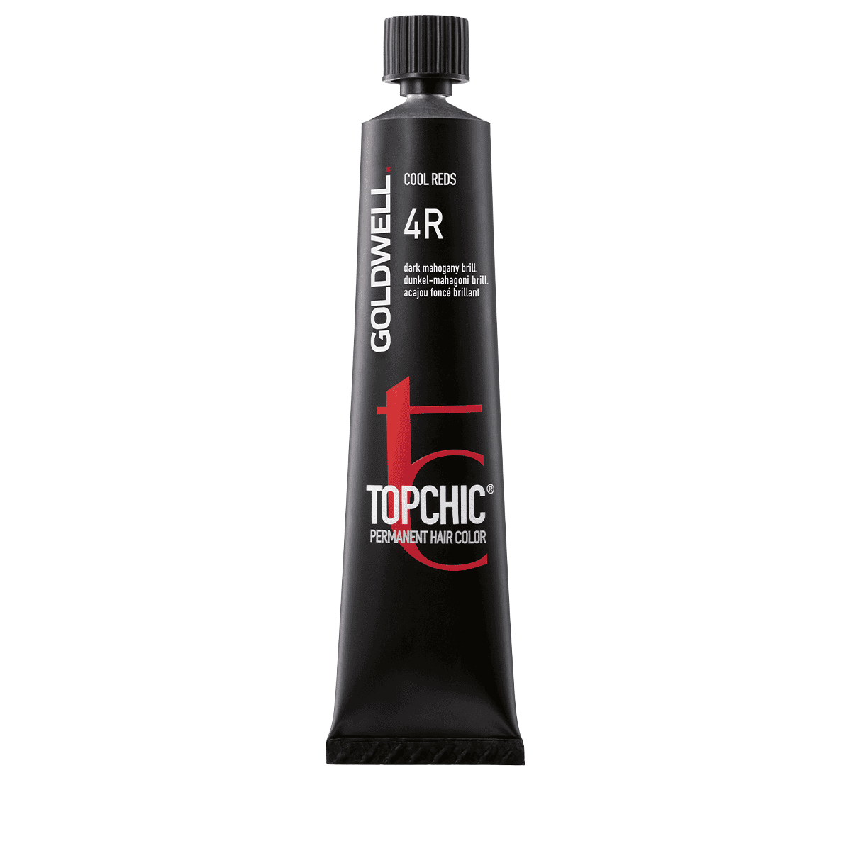 GOLDWELL TOPCHIC colorazione permanente per capelli n. 4R 60 ml