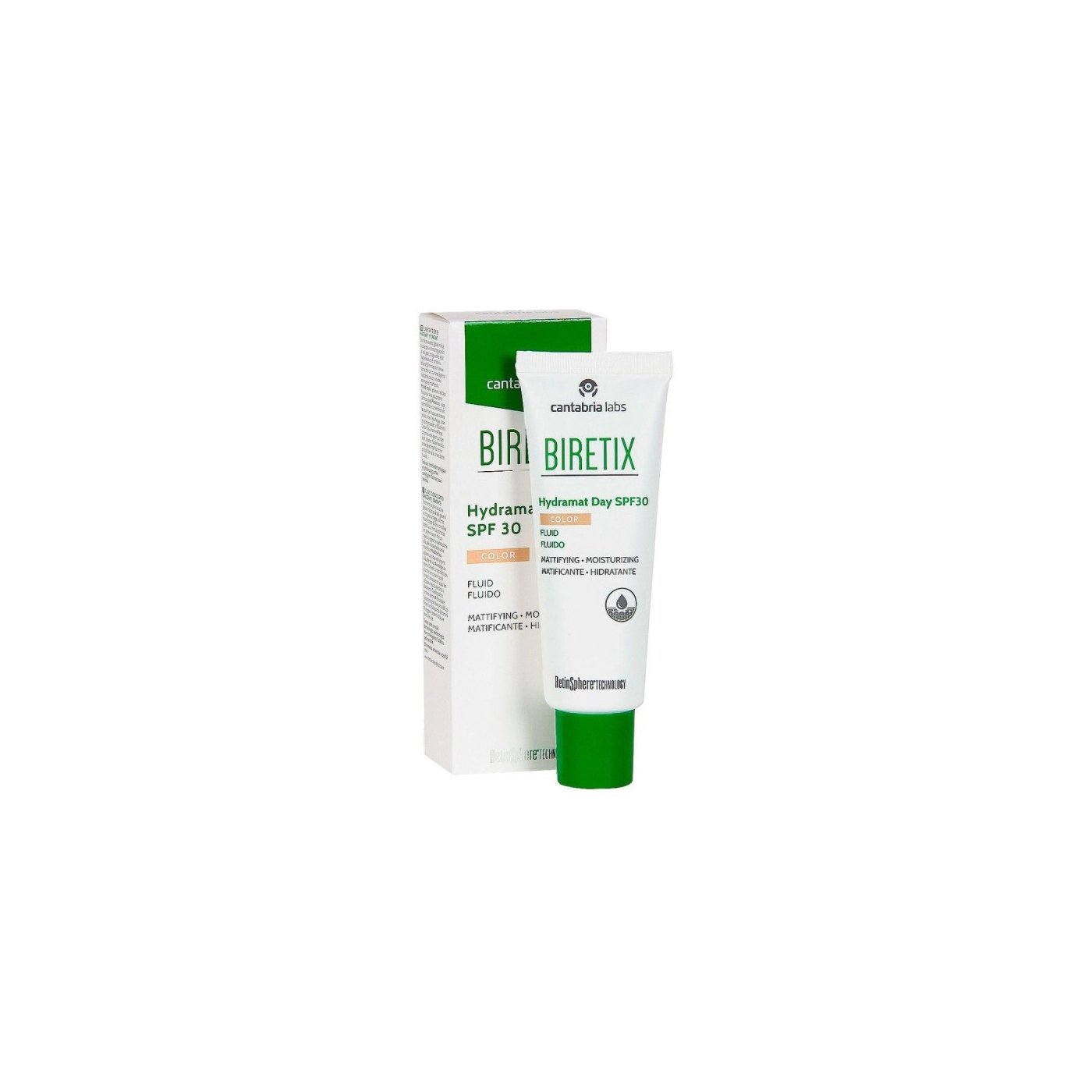BIRETIX HYDRAMAT JOUR fluide teinté SPF30 50 ml