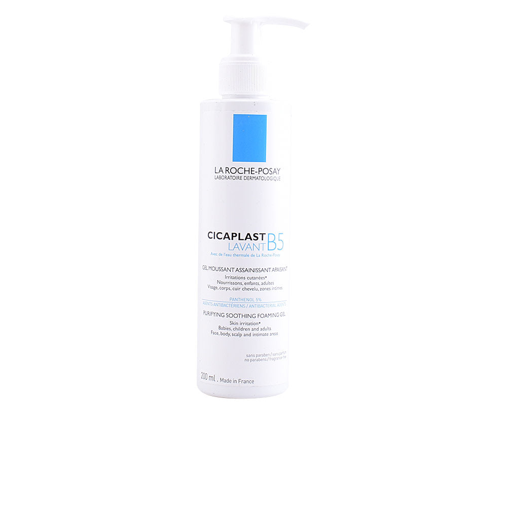 LA ROCHE POSAY CICAPLAST GEL LAVANT B5 light soothing purifying gel, for adults, children and babies 200 ml