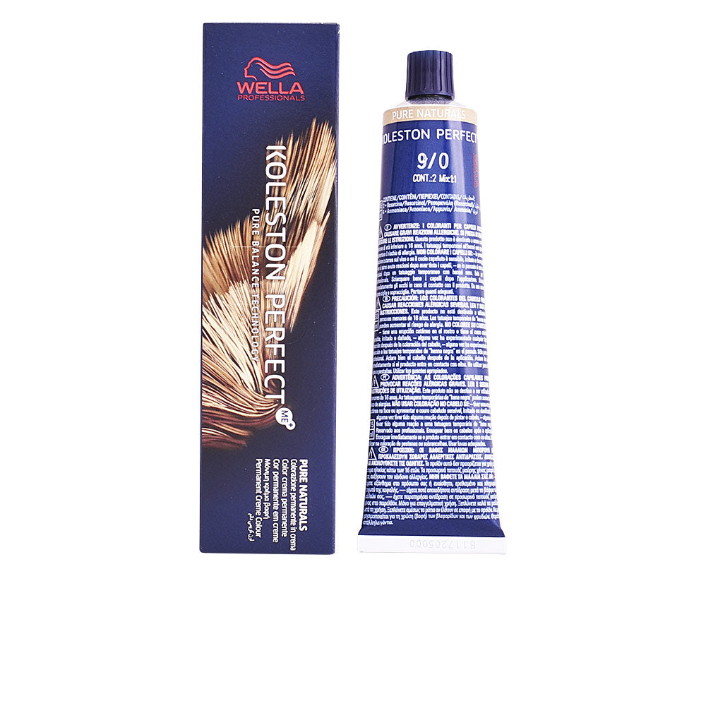 WELLA PROFESSIONALS KOLESTON PERFECT ME+ PURE NATURALS 9/0 60 ml