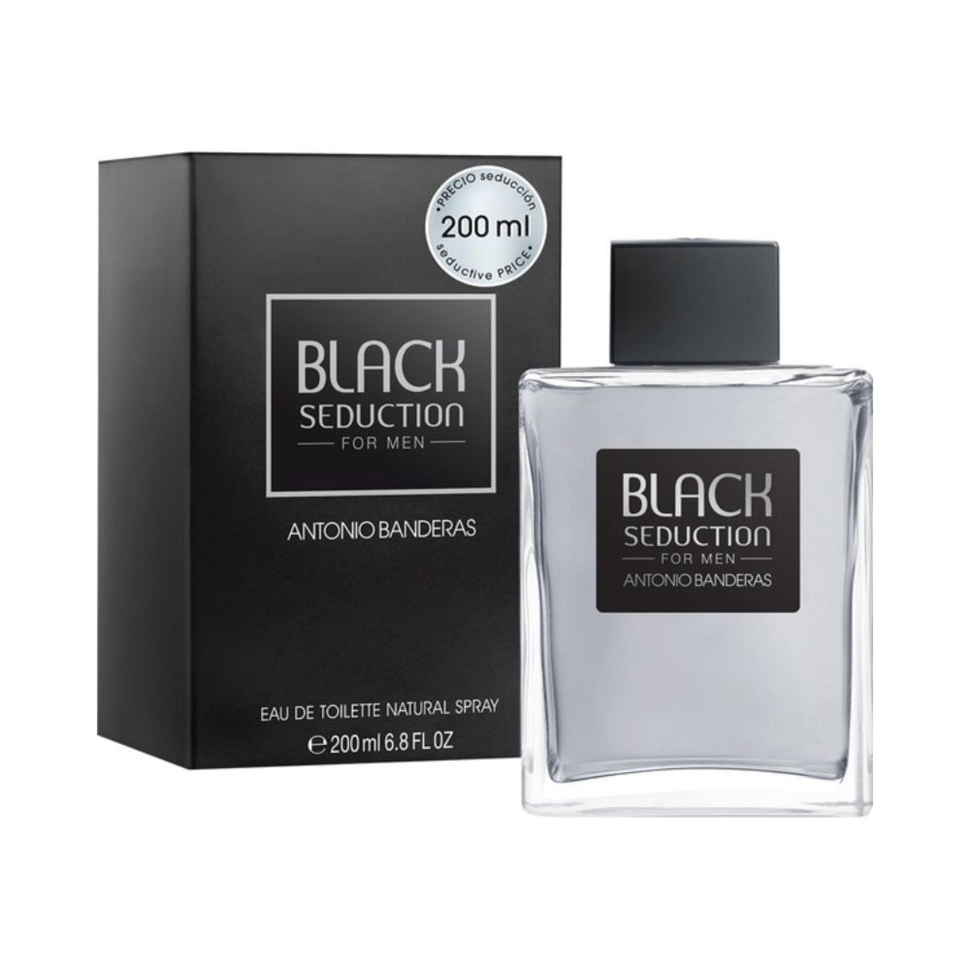 ANTONIO BANDERAS BLACK SEDUCTION UOMO edt vapo 200 ml