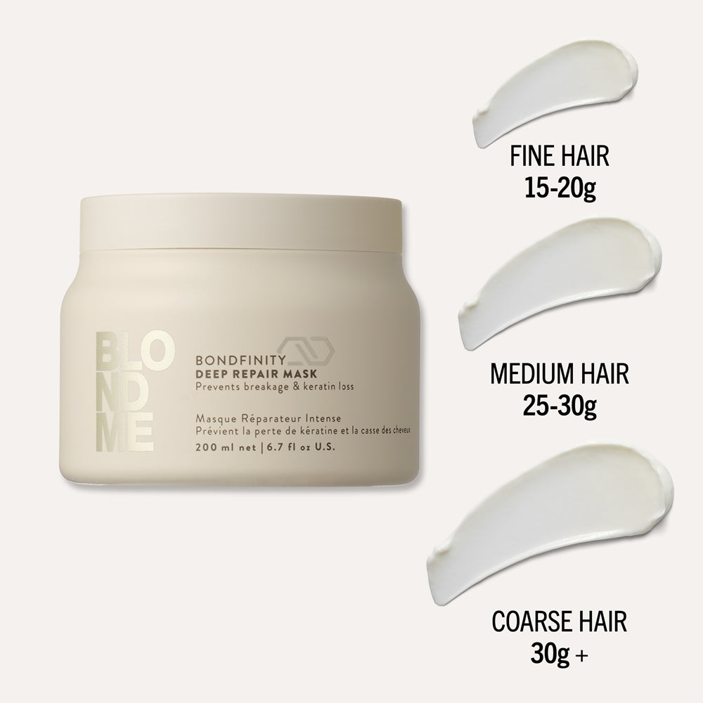 SCHWARZKOPF BLONDME BONDFINITY Trattamento Riparatore Intenso 200 ml