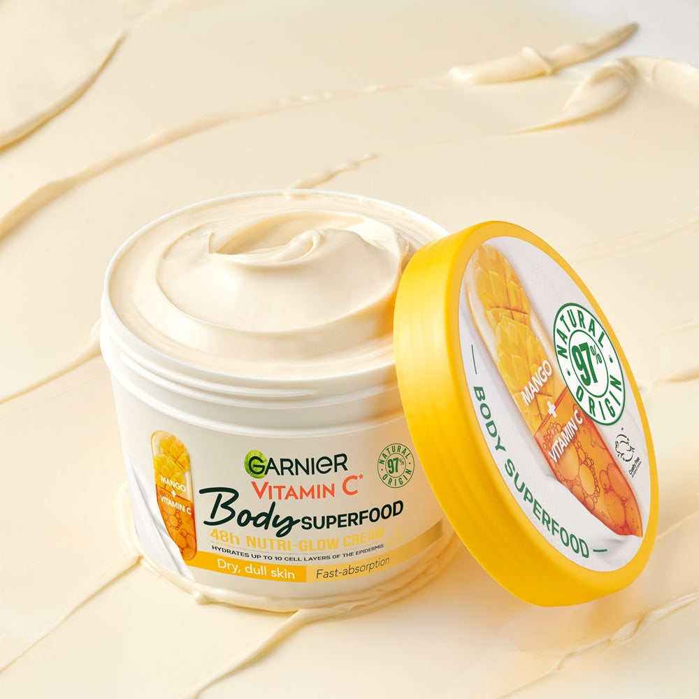 GARNIER BODY SUPERFOOD AVENA balsamo corpo idratante ipoallergenico pelle sensibile 380 ml