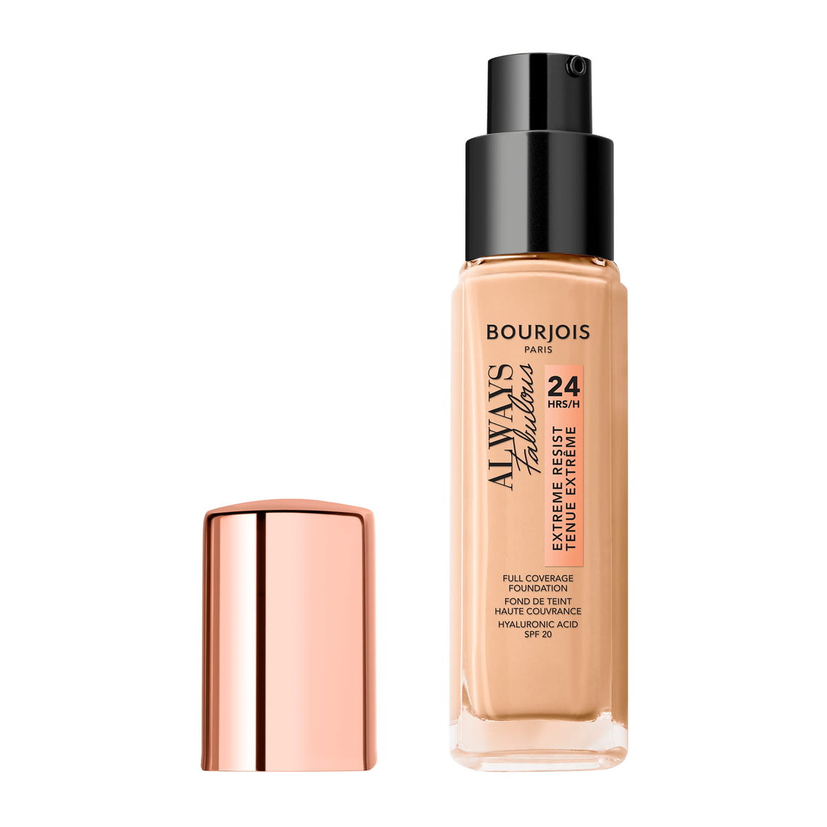 BOURJOIS ALWAYS FABULOUS 24H foundation #125