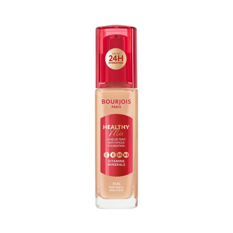 BOURJOIS HEALTHY MIX makeup base #51.5C-Rose Vanilla 30ml