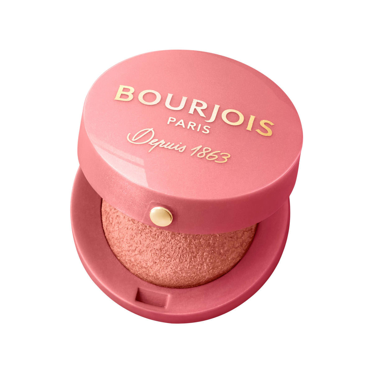 BOURJOIS LITTLE ROUND pot blush in polvere #015-rose eclat