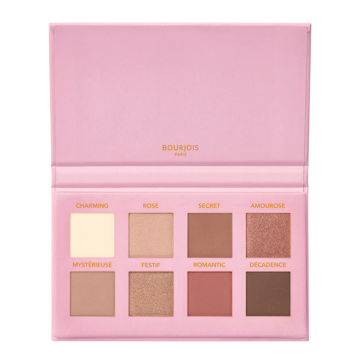 BOURJOIS VOLUME GLAMOR SOIRS DE PARIS eyeshadow palette #02-Rose Glamor 1 u
