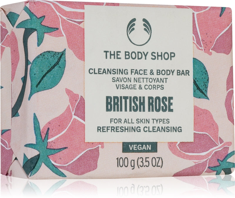 THE BODY SHOP BRITISH ROSE sapone 100 gr