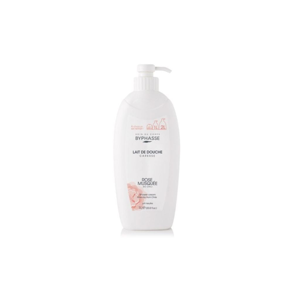 BYPHASSE CARESSE rosehip shower cream 1000 ml