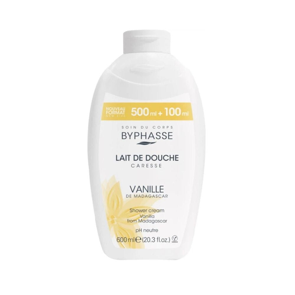 BYPHASSE CARESSE SHOWER GEL vanilla 600 ml