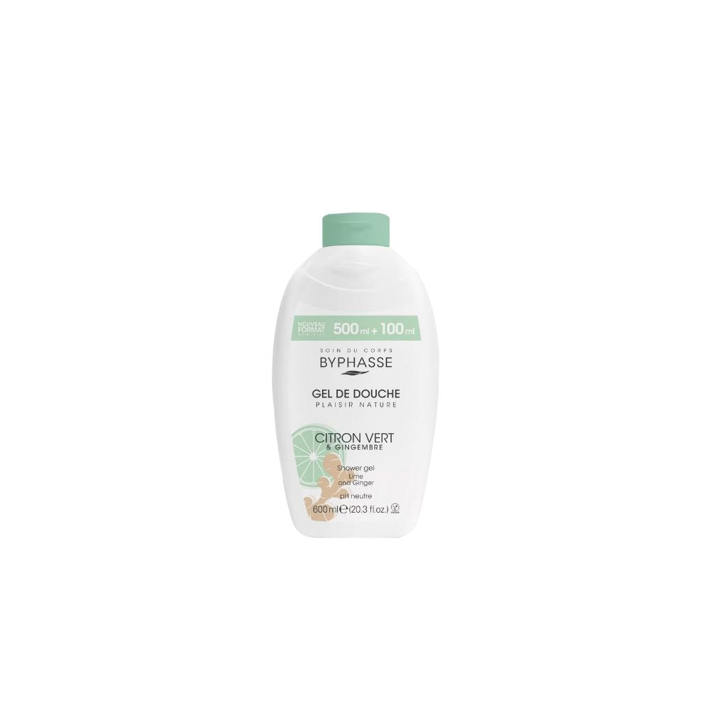 BYPHASSE CITRON VERT &amp; GINGER shower gel 600 ml