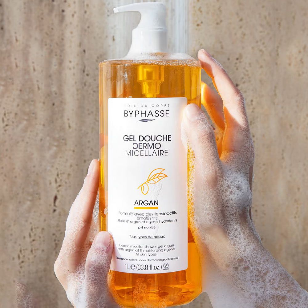 BYPHASSE DERMO ARGAN GEL DOCCIA MICELLARE 1000 ml