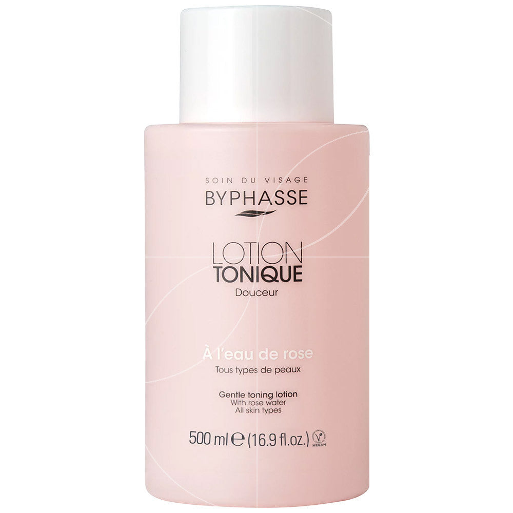 BYPHASSE TONIC DOUCEUR rose water 500 ml