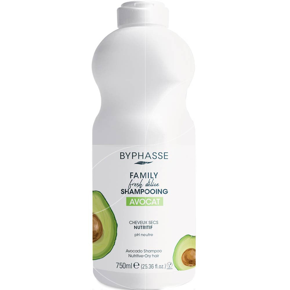 BYPHASSE FAMILY FRESH DELICE dry hair shampoo 750 ml