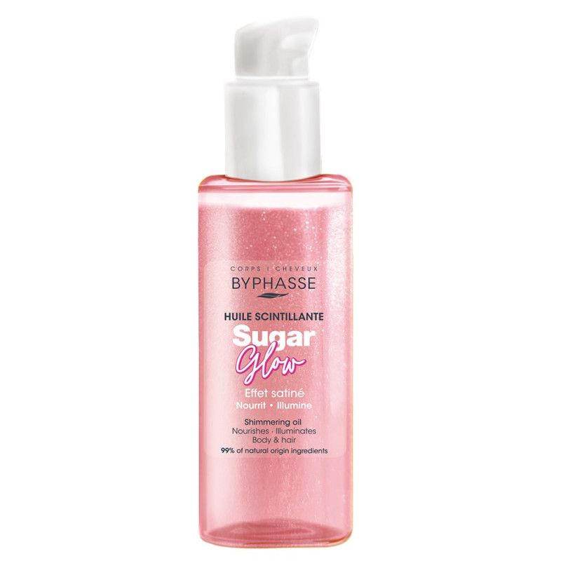 BYPHASSE SUGAR GLOW huile scintillante 100 ml