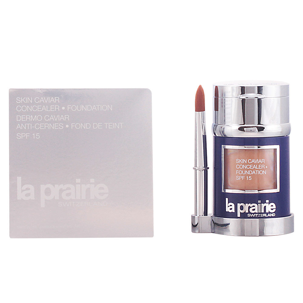 LA PRAIRIE SKIN CAVIAR concealer foundation SPF15 #mocha