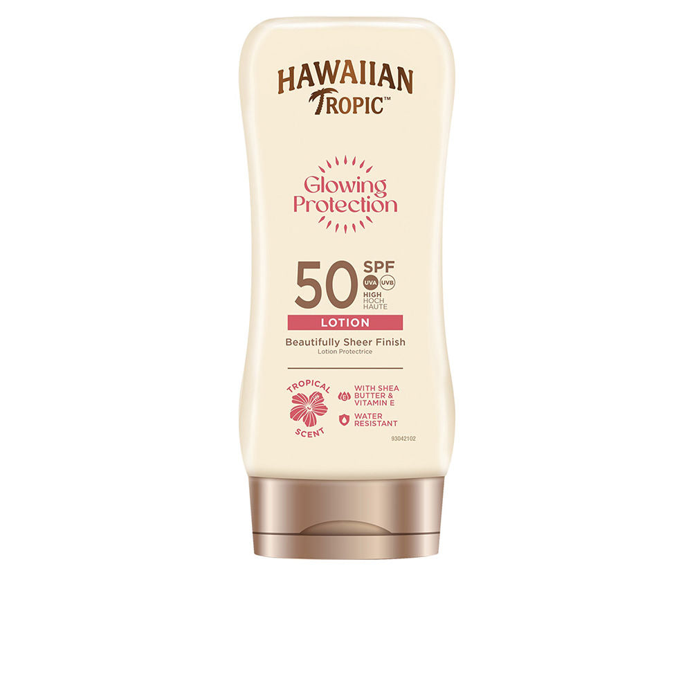 HAWAIIAN TROPIC GLOWING PROTECTION ultra radiance sun lotion SPF50+ 180 ml