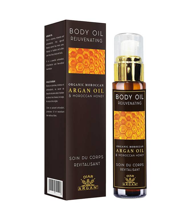 DIAR ARGAN OLIO CORPO RIGENERANTE argan puro con miele 50 ml