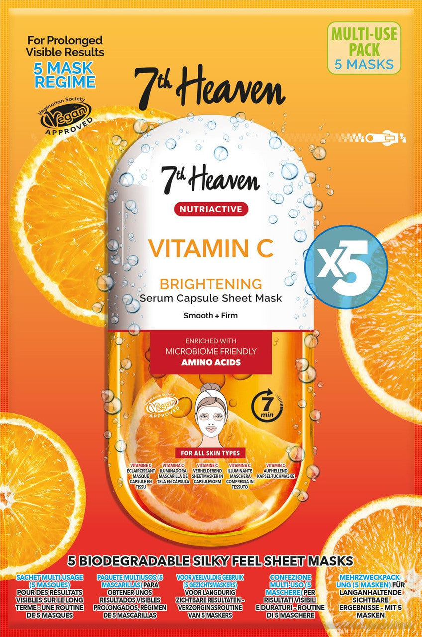 7TH HEAVEN VITAMIN C masks 5 units