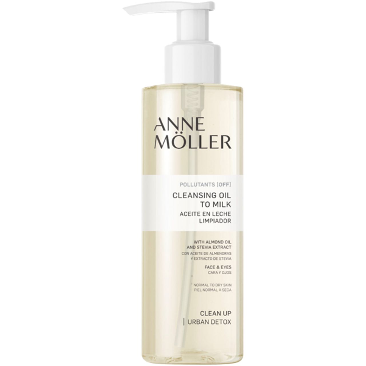 ANNE MÖLLER CLEAN UP olio detergente latte 200 ml