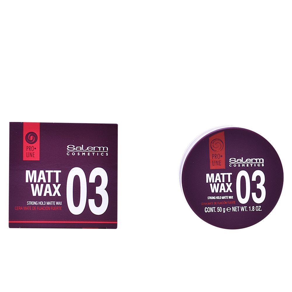 SALERM MATT WAX strong hold matte wax 50 gr