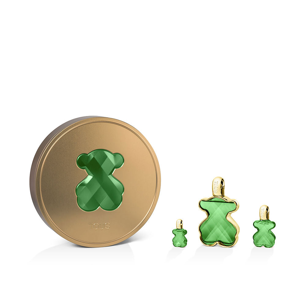 TOUS LOVEME THE EMERALD ELIXIR PARFUM CASE 3 pcs