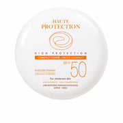 AVÈNE SOLAIRE COMPACT with high protection color SPF 50 #sand 10 gr