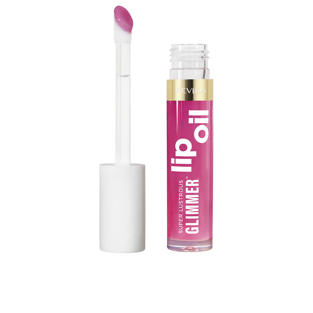 REVLON MASS MARKET SUPER LUSTROUS GLIMMER lip oil #04-Gone Rose 3.8 ml