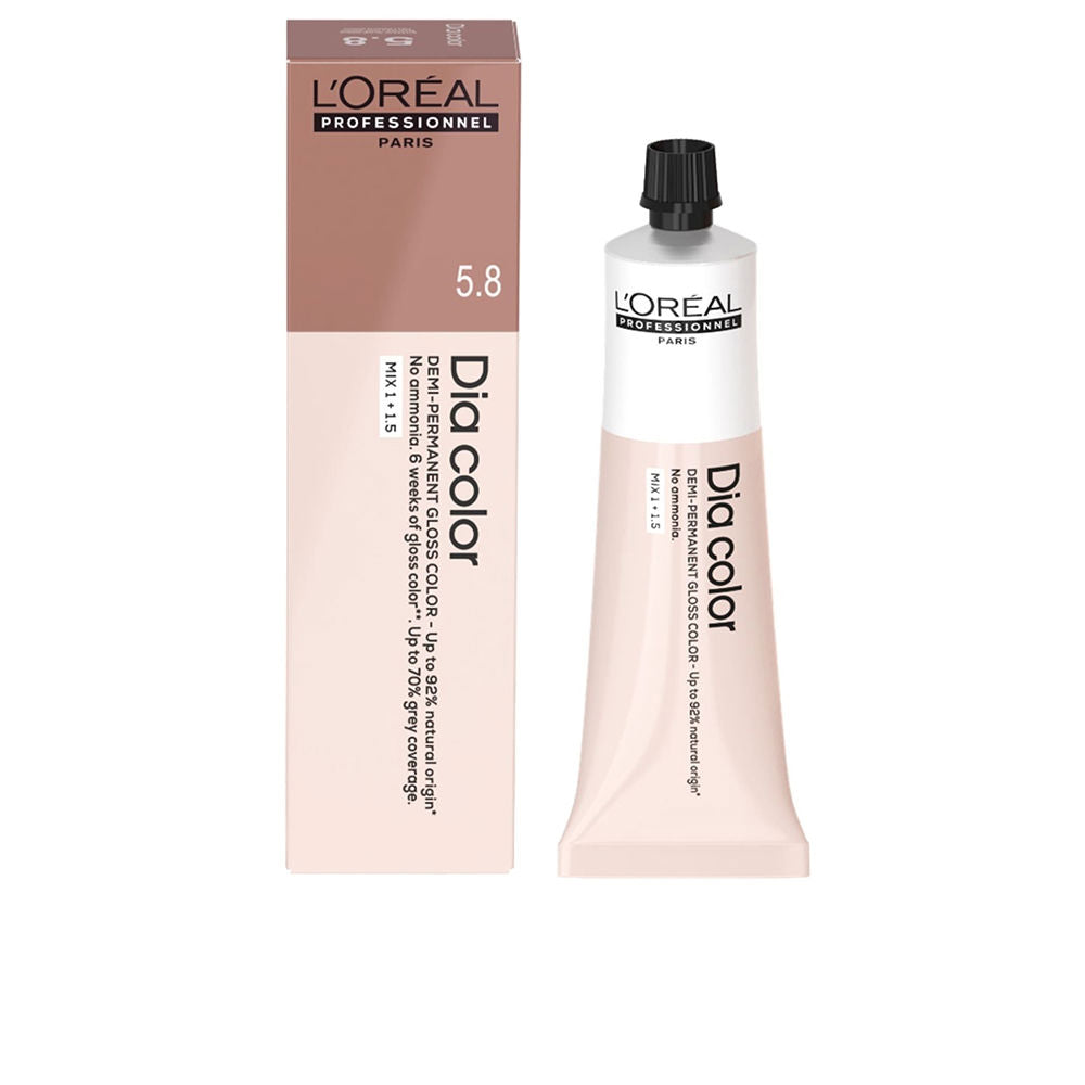 L'ORÉAL PROFESSIONNEL PARIS DIA COLOR demi-permanent coloration without ammonia #8.34 60 ml