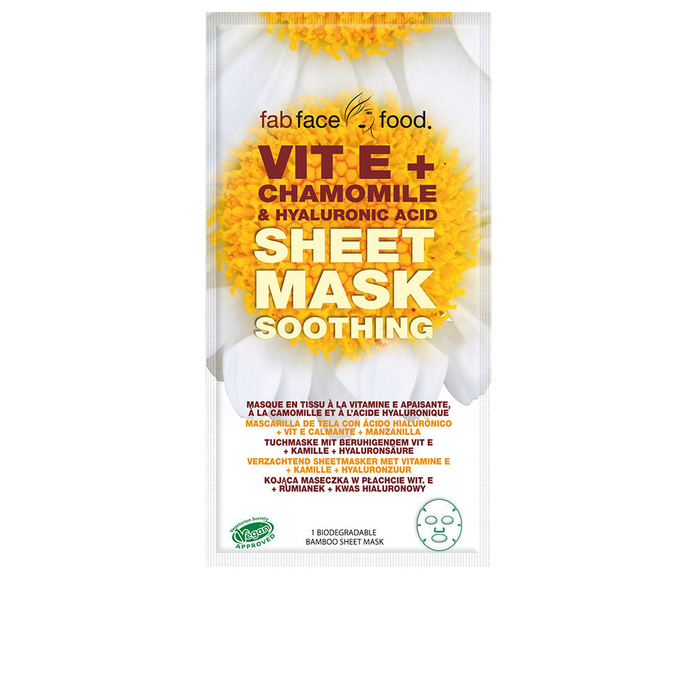 7TH HEAVEN FAB FACE FOOD VIT E + CHAMOMILE &amp; HYALURONIC ACID cloth mask 1 u