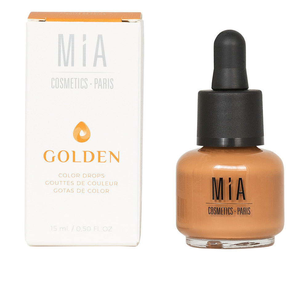 MIA COSMETICS PARIS COLOUR DROPS #golden