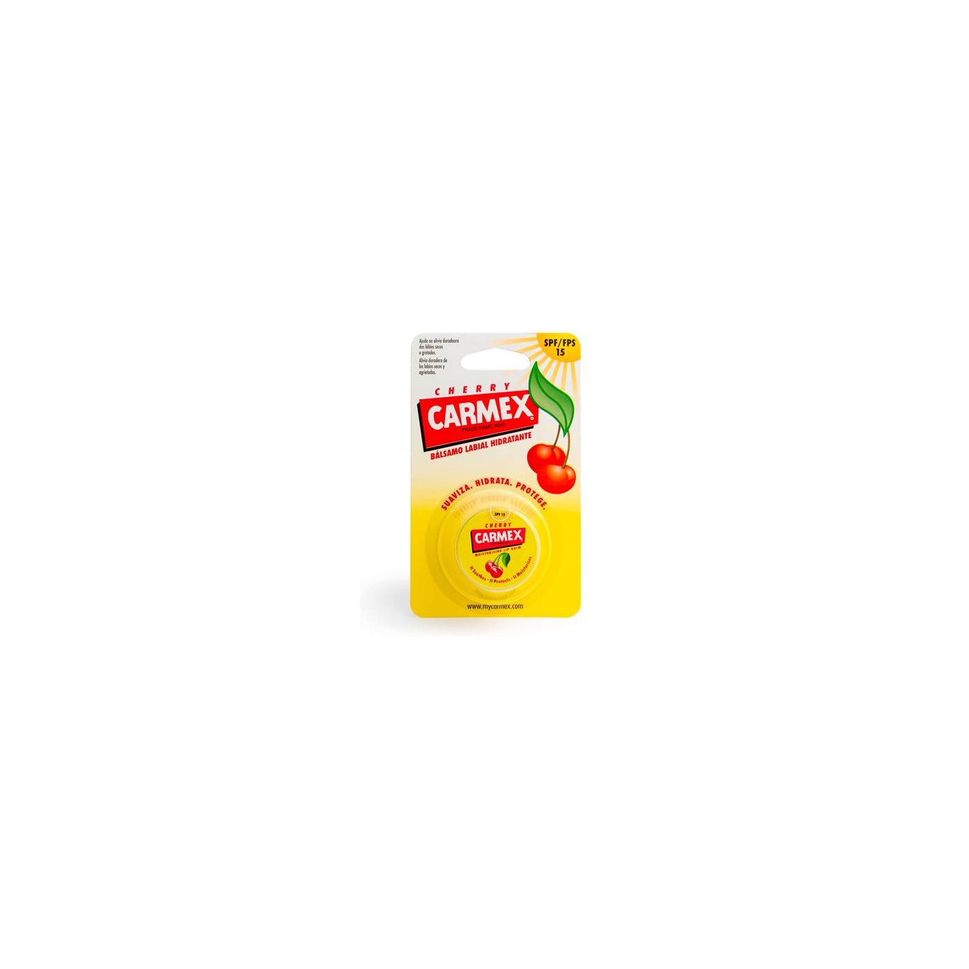 CARMEX CHERRY moisturizing balm jar SPF15 7.5 gr