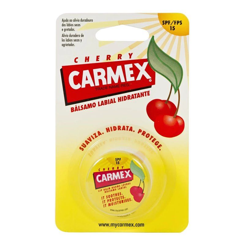 CARMEX CHERRY moisturizing balm jar SPF15 7.5 gr