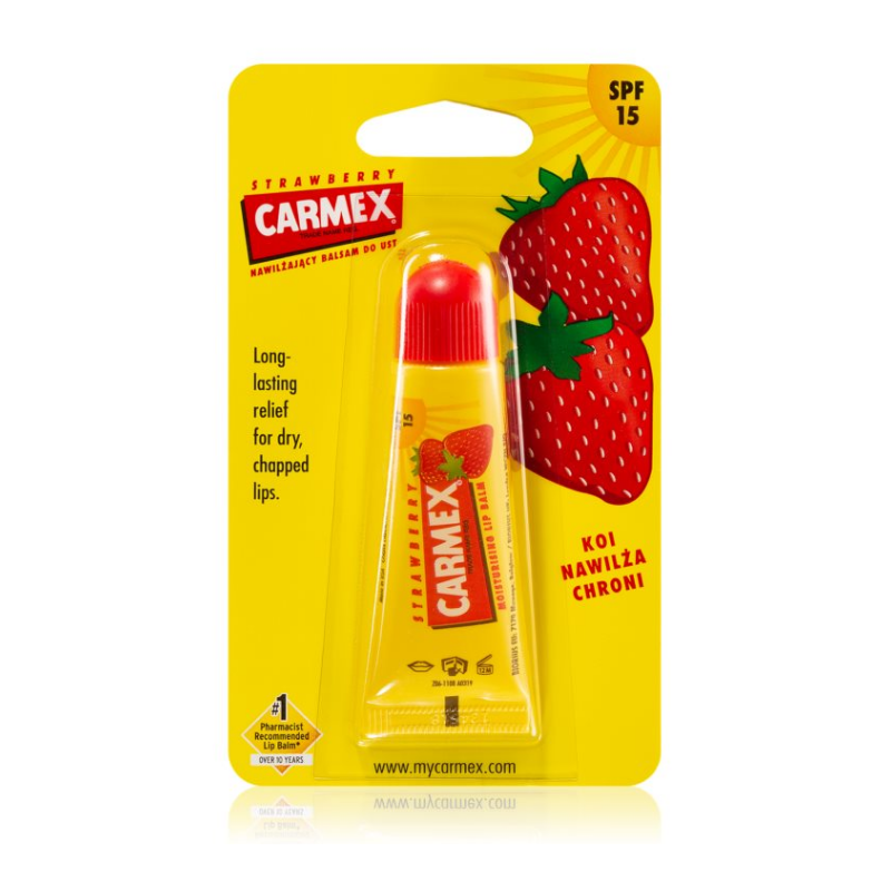 CARMEX Strawberry lip balm SPF15 10g