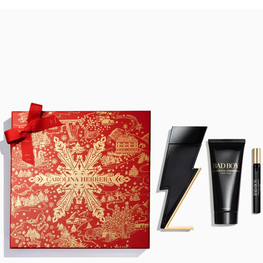 CAROLINA HERRERA BAD BOY CASE 3 pcs