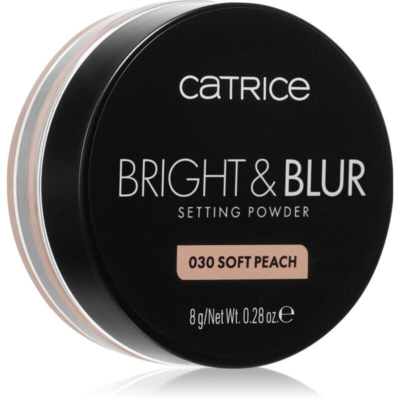 CATRICE BRIGHT & BLUR cipria fissante in polvere libera #030-Soft Peach 8 g