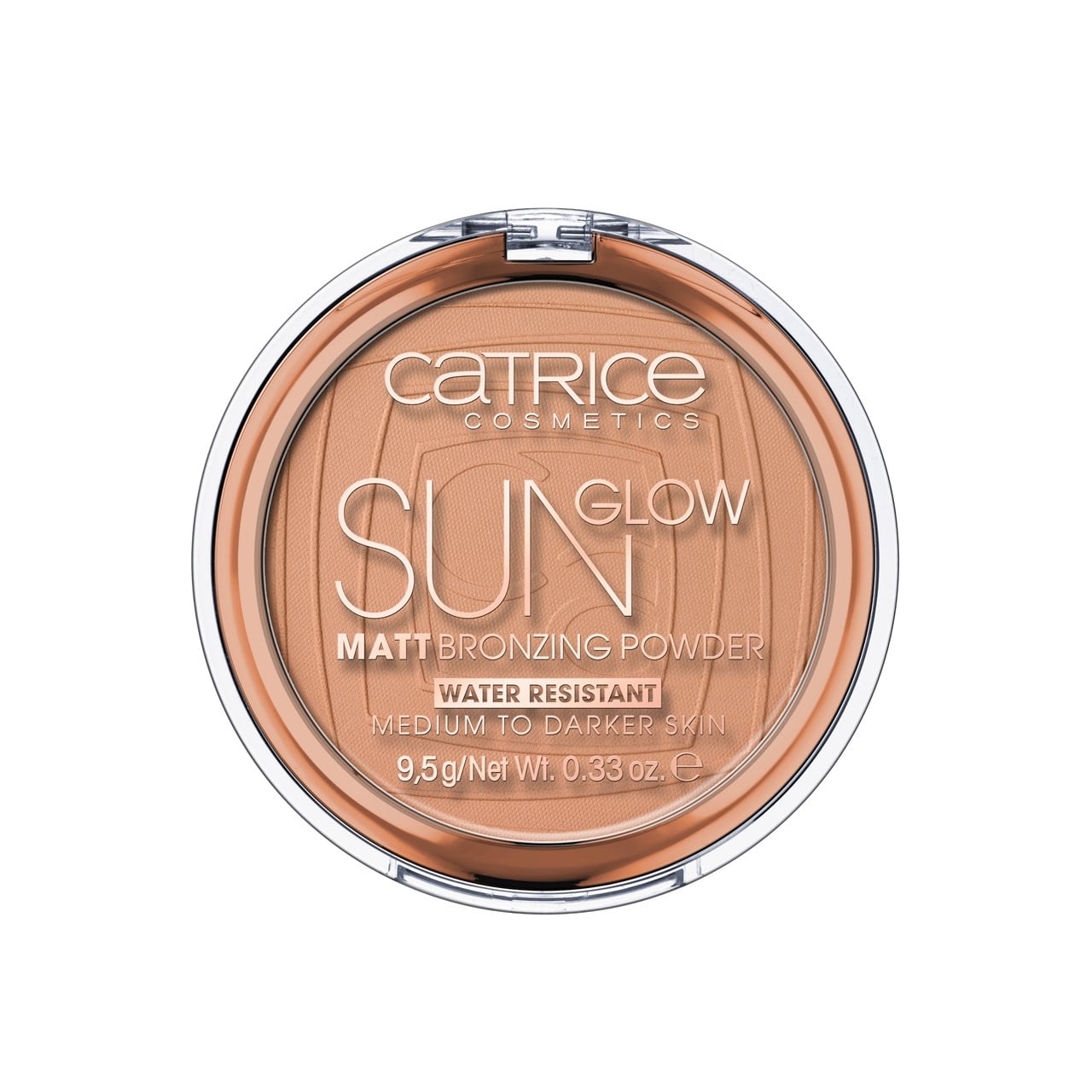CATRICE SUN GLOW MATT bronzing powder #030-medium bronze