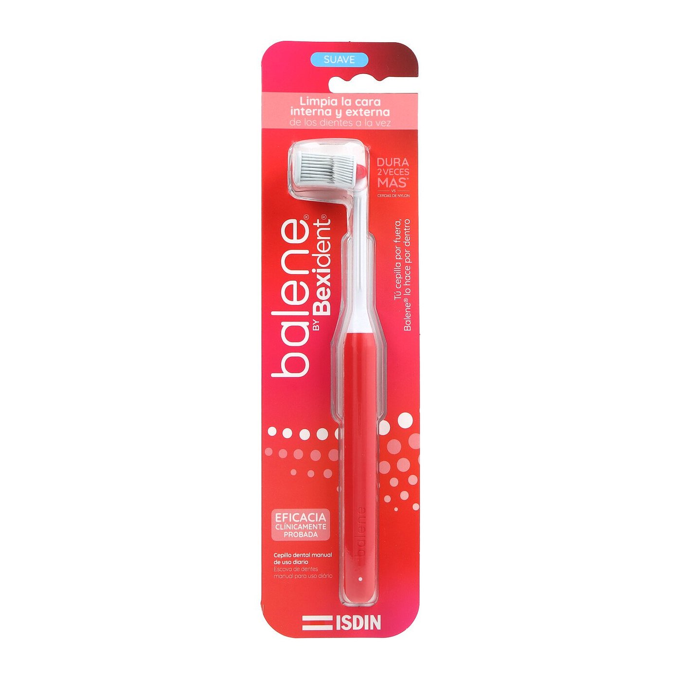 ISDIN BALENE BY BEXIDENT brosse à dents souple #Corail 1 unité