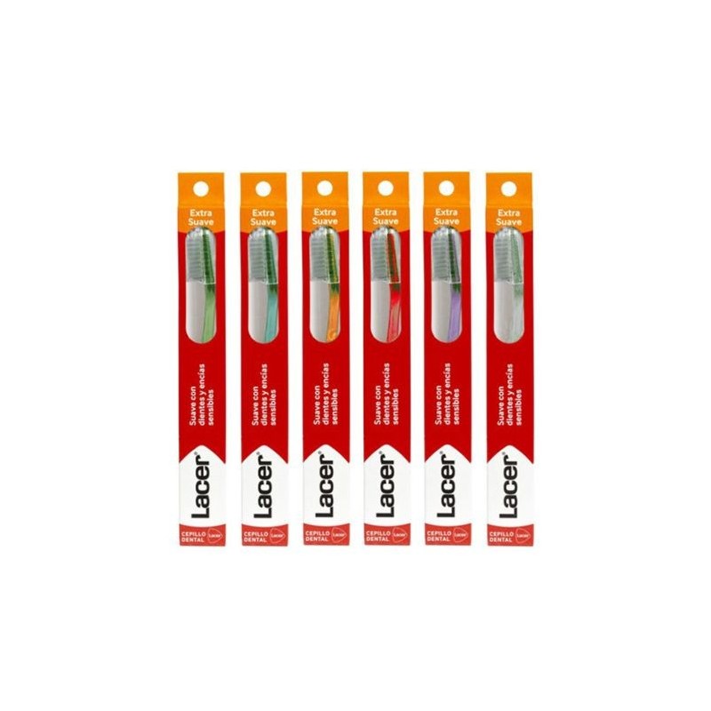 LACER BROSSE À DENTS extra-souple #assortiment 1 ud