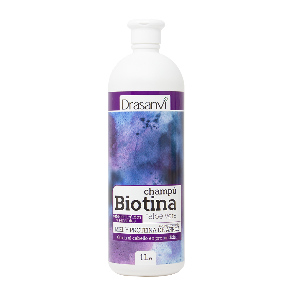 DRASANVI BIOTINA E ALOE VERA shampoo per capelli colorati e sensibili 1000 ml
