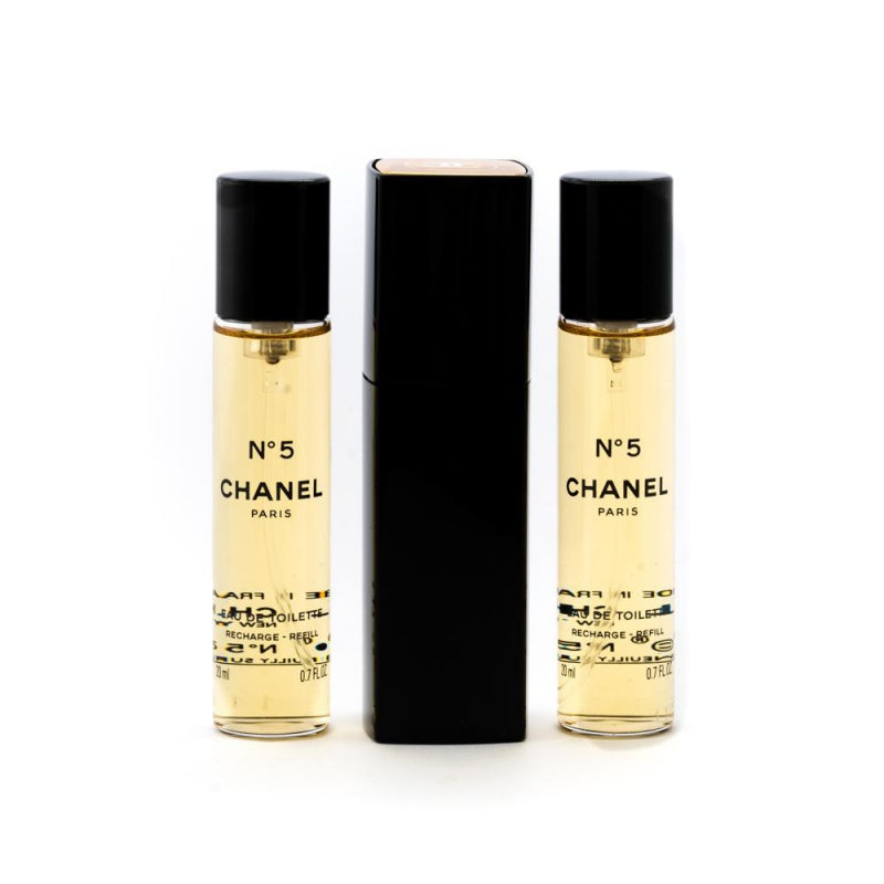 CHANEL Nº 5 eau de toilette vaporisateur de sac 3 x 20 ml