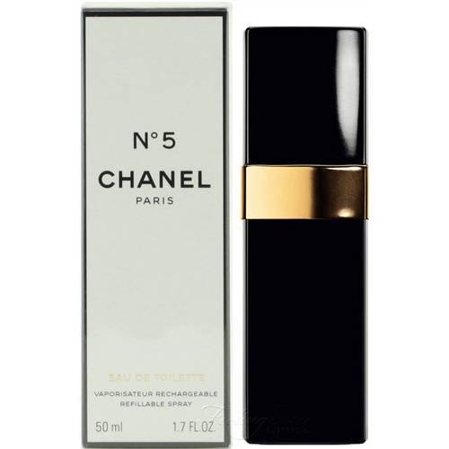 CHANEL Nº 5 eau de toilette spray ricaricabile 50 ml