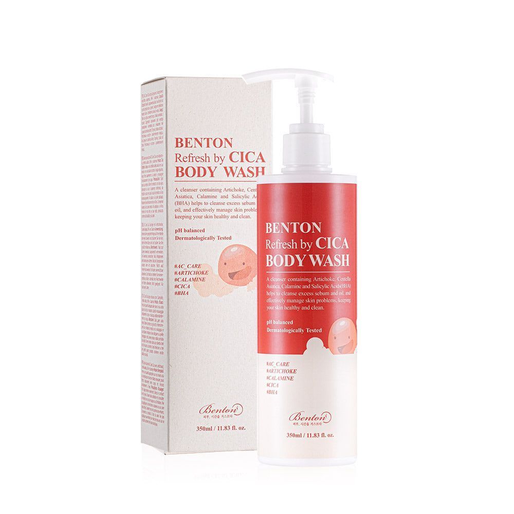 BENTON REFRESH BY CICA gel douche corps 350 ml