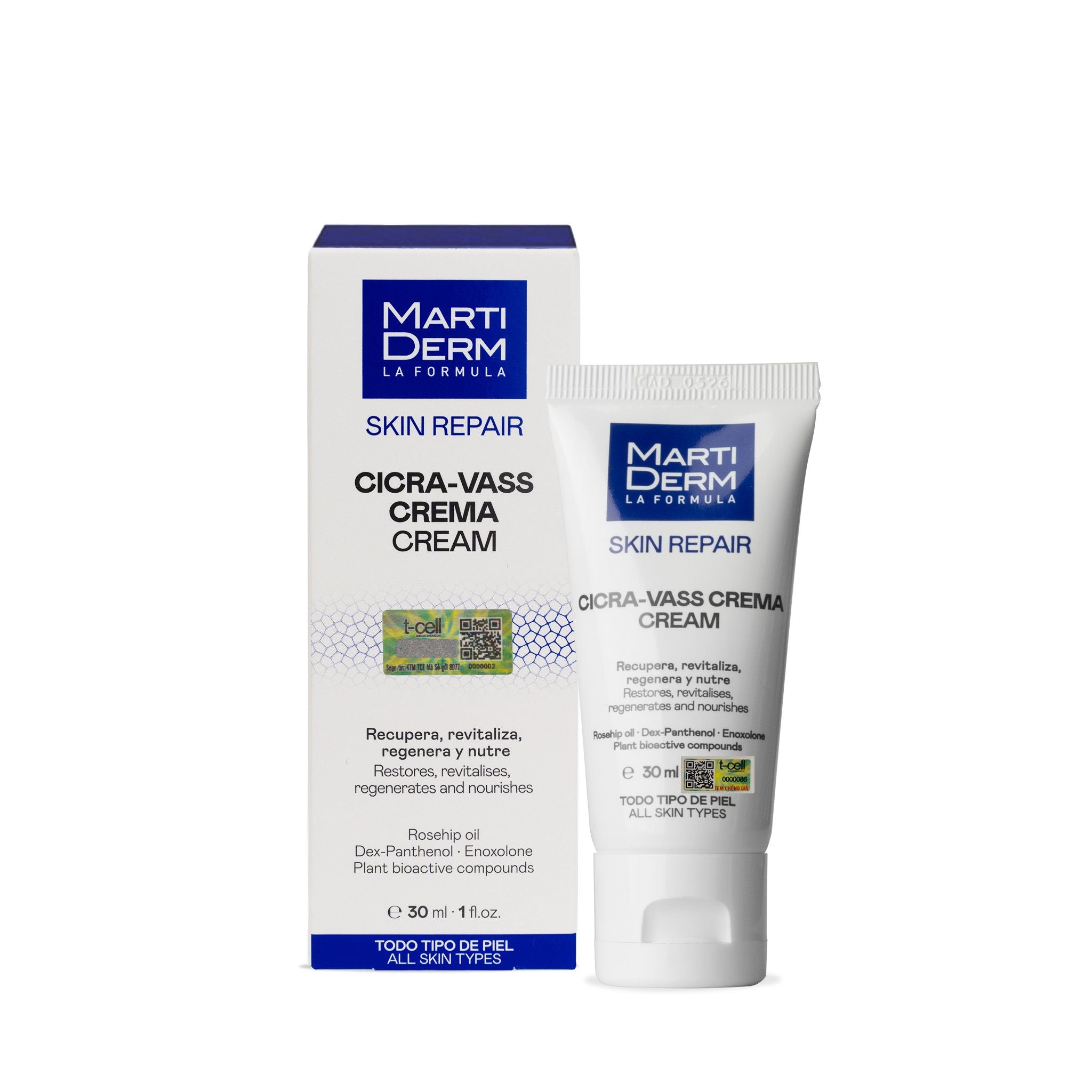 MARTIDERM SKIN REPAIR CICRA-VASS crème 30 ml